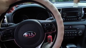 отзыв на Оплетка для руля рельефная экокожа перфорированная бежевая Rezkon Comfort+