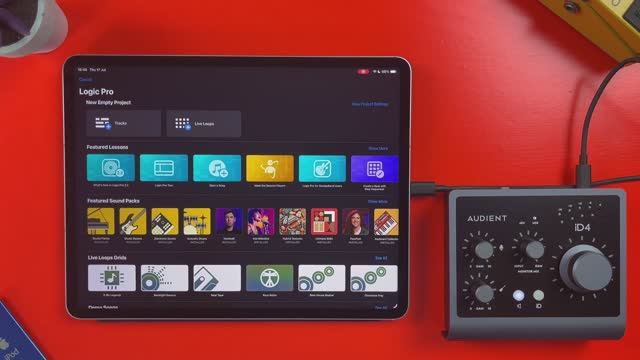 Logic Pro for iPad: How to Use Audio Interface