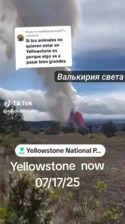 Йеллоустоун просыпается.
