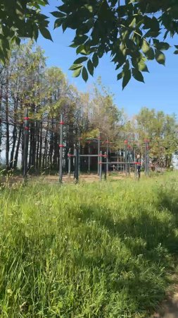 Спортивные тренажеры на Красном солнышке в Кисловодске