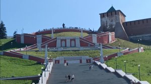 Нижний Новгород Сколько ступенек на Чкаловской лестнице