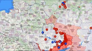 19.07.2025 Карта боевых действий. Взаимные удары по тылам. Где может атаковать укрорейх