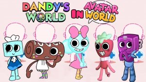 Создаём персонажей Dandy’s World в Avatar World 🎪