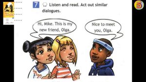 Spotlight 5. Страница 19. Английский язык. 5 класс. Упражнение 7. Послушай диалог.