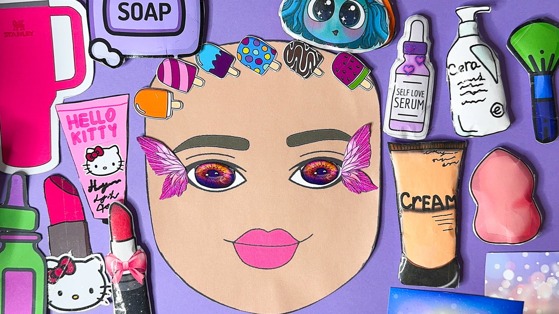 [🐾paperdiy🐾]Roblox Skincare & Makeup | paper craft смотреть онлайн