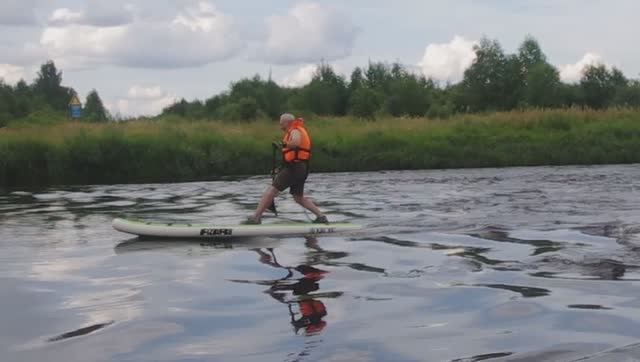 19.07 Перекат. Сапборд 106х30 Тверца. Белый Омут.