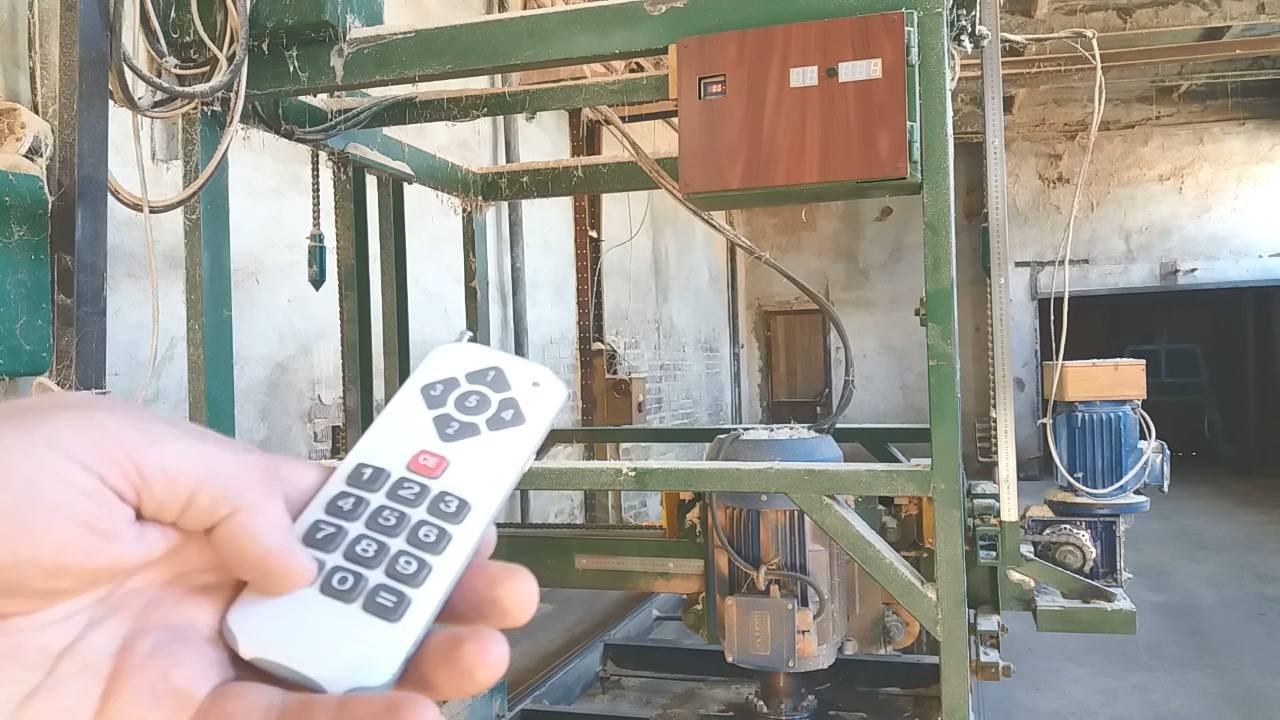 Автоматизация дисковой пилорамы