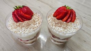 ВКУСНЫЙ ТРАЙФЛ С КЛУБНИКОЙ И БАНАНОМ!