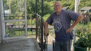 Воды прибавилось, кабачки сократились, новая дыра в газонокосилке. Простая жизнь в деревне. Июль-25