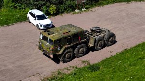 МАЗ 537 из компьютерной игры в реальной жизни на бездорожье