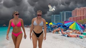 Самый красивый пляж в США — Clearwater Beach, Флорида