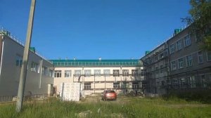 идет ремонт 2 школы. июль 2025. г.Луза