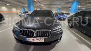 Осмотр перед покупкой в Корее BMW 520i 2021 года.