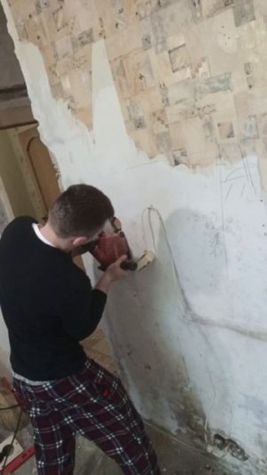 штробление розеток hilti
