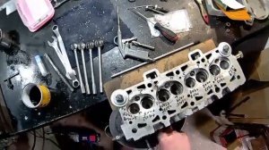 Портинг. Распил каналов  ГБЦ Ваз 21083