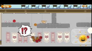 малыш комментирует игру, непослушный котик в спортзале😉 #игры #котэ #котики