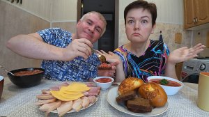 Мукбанг Обсуждаем с Вованом СЛУЧИВШЕЕСЯ! ВСЯ ПРАВДА как есть! Что случилось! Семейный обед в России