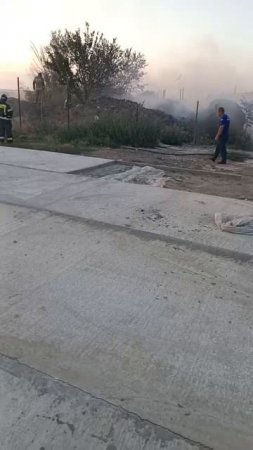Рядом с авторыноком в Волгодонске горела свалка. 🔥