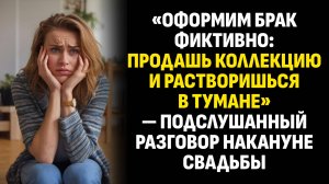 Жизненные истории. «Оформим брак фиктивно: продашь коллекцию и растворишься в тумане». Аудиокниги