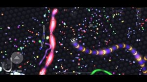 The best moments in slither.io. Trolling snakes 15608