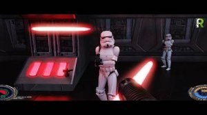 Star Wars Jedi Knight 2 - Mark/Stormtrooper - RTX Remix Mod Path Tracing - DLSS 4 - UltraWide - EAX