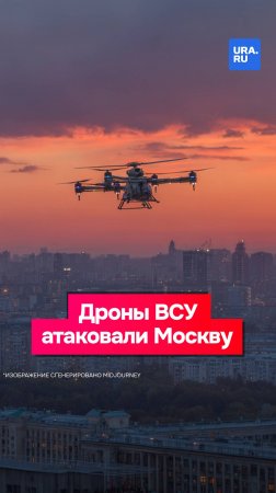 Дроны ВСУ мощно атаковали Москву и Подмосковье: для защиты столицы были подняты вертолеты