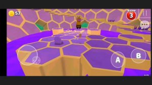 добрался до улья в игре Super bear adventure или супер медведь