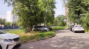Строительство входных павильонов будущей станции Народное Ополчение Рублёво-Архангельской линии