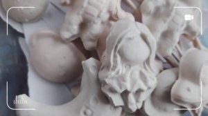 Раскрашиваем гипсовые фигурки