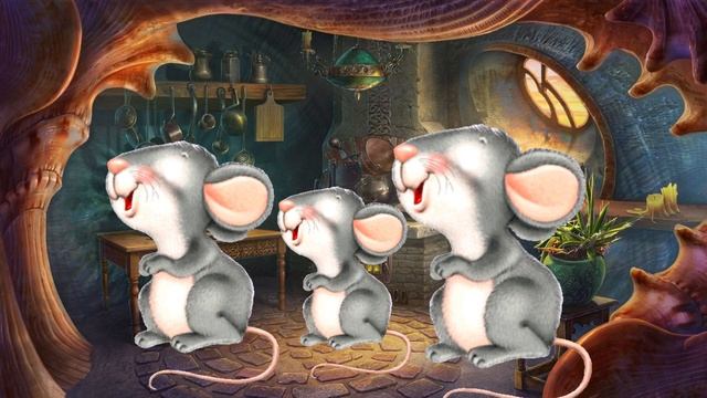 Детская песенка-мультик для самых маленьких "Мышата" Поёт Марина Багинская смотреть онлайн