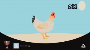 (Ps4/Ps5) - игра The Chick C (достижение - "Collect 500 eggs - Соберите 500 яиц.").