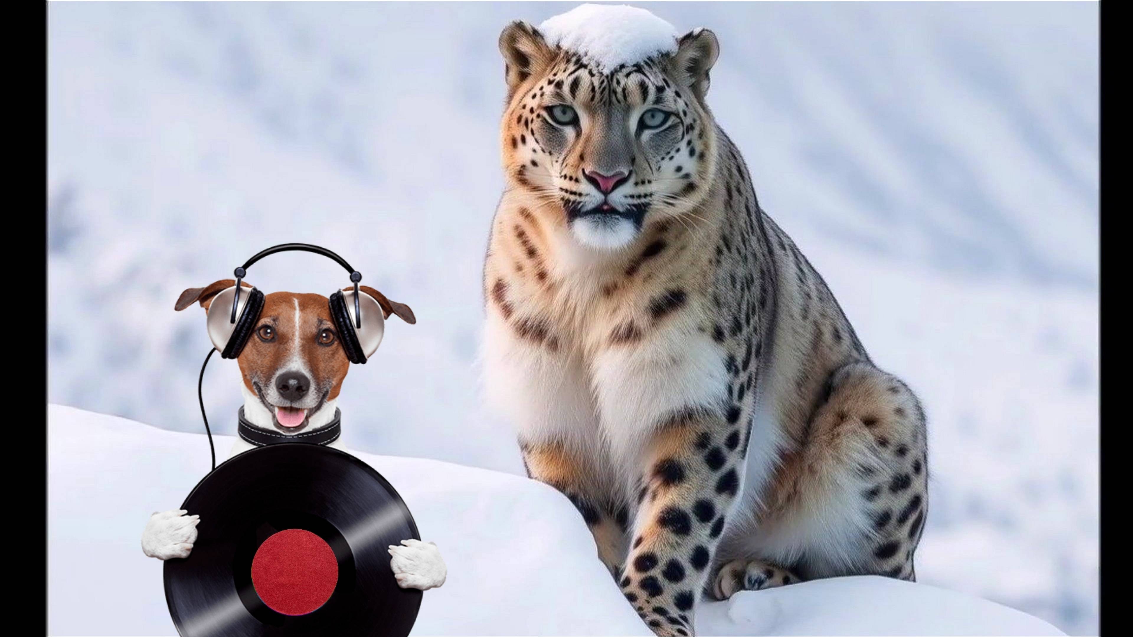 СНЕЖНЫЙ БАРС. СУПЕР РОК - музыка на мои слова о шикарной кошке. Music Super.