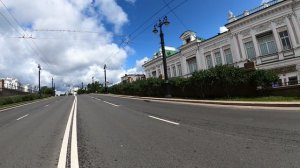 Прогулки по ОМСКУ.Любинский проспект в выходные дни....