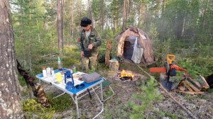 ВЫГЛЯНУЛ УТРОМ ИЗ ПАЛАТКИ И ОФИГЕЛ. РЫБАЛКА НА ЛЕСНОМ ОЗЕРЕ. ОБЗОР САМОНАДУВАЮЩЕГОСЯ КОВРИКА NISUS