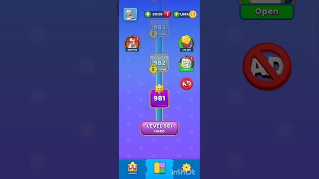 color block jam 981 уровень (комментарии приветствуются)))