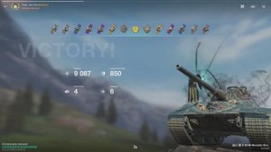 WoT Blitz. Бои на E 50 M, AMX 30 B, Sheridan