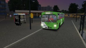 Поездка на Mercedes-Benz O305 по маршруту №403 по карте Могэс