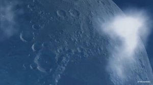 Представьте себе картину: Луна вдруг оказывается всего лишь в 400 километрах от нашей Земли.