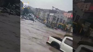 Мощное наводнение в Анкаре.