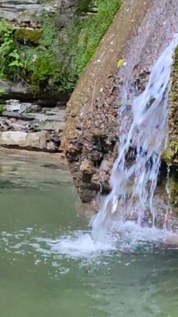 водопад с лицом #природа #геленджик #пшада #красота