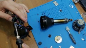 Паяльный фен YaXun 8032. Обзор, ремонт, сравнение.