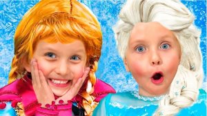 Алиса играет с подружками Принцессами / Сказки для Евы! Видео для детей.