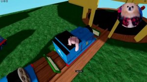 ЕДУ НА ПОЕЗДЕ ПО РЕЛЬСАМ В РОБЛОКС ! ПОЕЗД ВАГОНЕТКА В ROBLOX