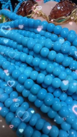 20250718-1 Natural Original Sterling Treatment Sleeping Beauty Turquoise Bead String:
