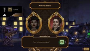 (Ps4) - игра Ironcast (достижение - Titanfell (Секретный) - "Уничтожьте коменданта Рене Дюранта.").