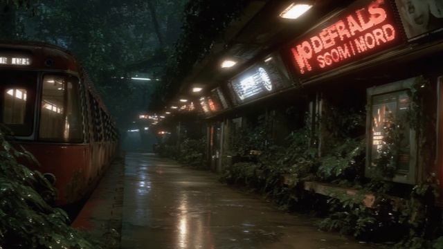Synthesizer frequencies - escape from the city