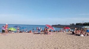 Вечернее море и рисунки на небе после северного циклона. Одесса. Мир Универсологии