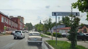 Ретро автомобиль на улицах города Яхрома ♥️.