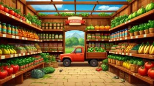Финал фермера. Farming and Supermarket Simulator #6