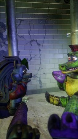 [FNAF SFM] Монти и Рокси должны сбежать из плена Вэнни (Влог 44)